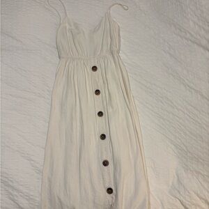 Zara button down dress